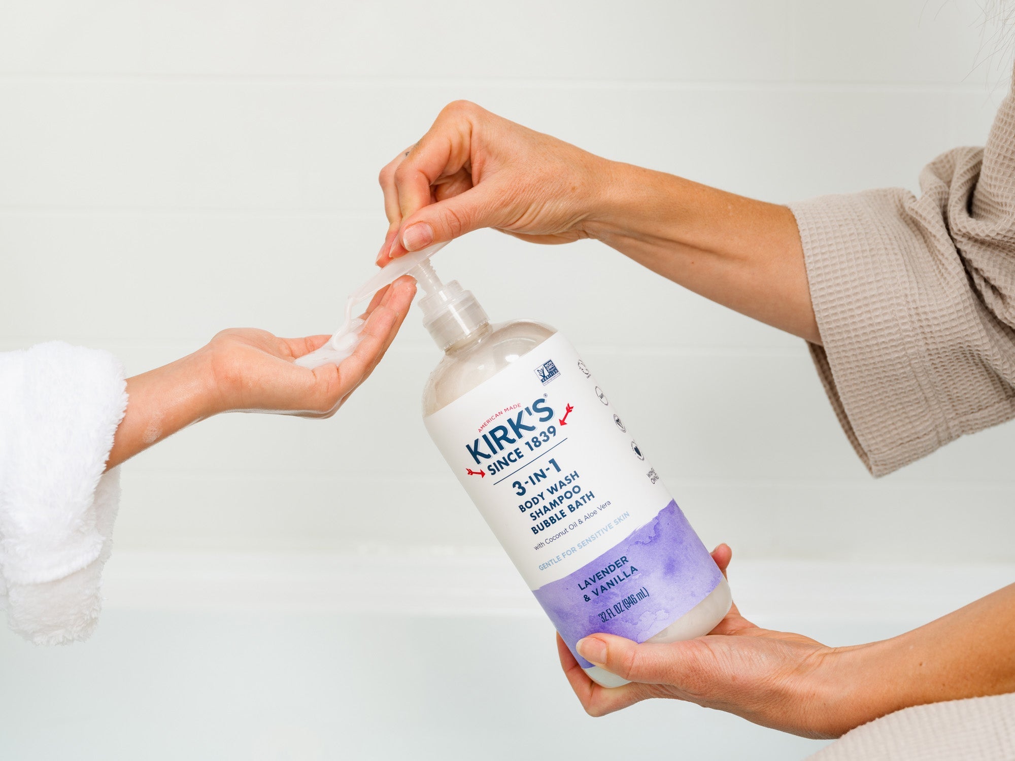 3-in-1 Head to Toe Nourishing Cleanser – Kirk's Soap