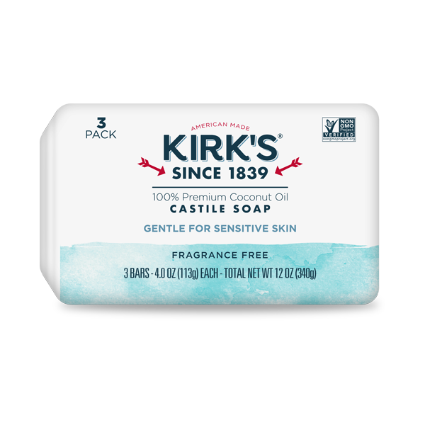 Fragrance Free – Traditional Castile Bar Soap