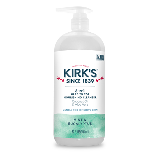 Mint & Eucalyptus – 3-in-1 Head to Toe Nourishing Cleanser