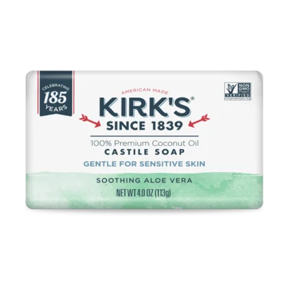 Soothing Aloe Vera – Traditional Castile Bar Soap