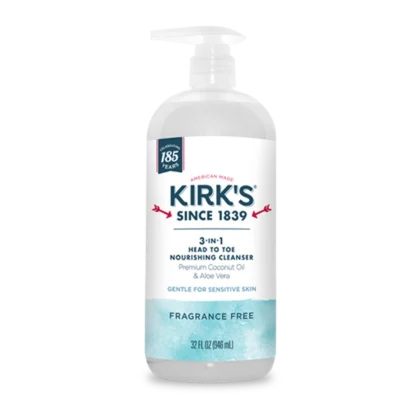 Fragrance Free – 3-in-1 Head to Toe Nourishing Cleanser