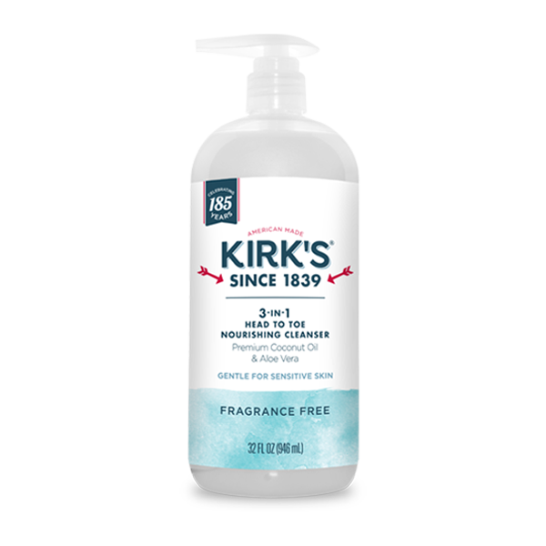 Fragrance Free – 3-in-1 Head to Toe Nourishing Cleanser