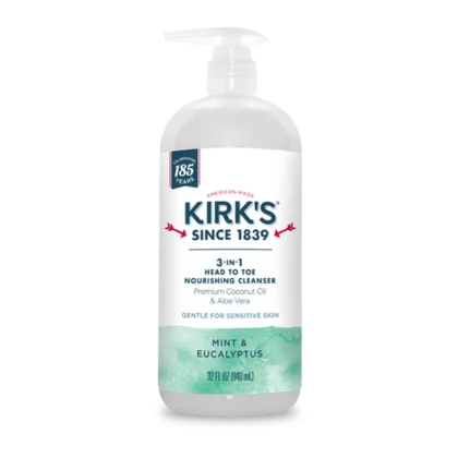 Mint & Eucalyptus – 3-in-1 Head to Toe Nourishing Cleanser