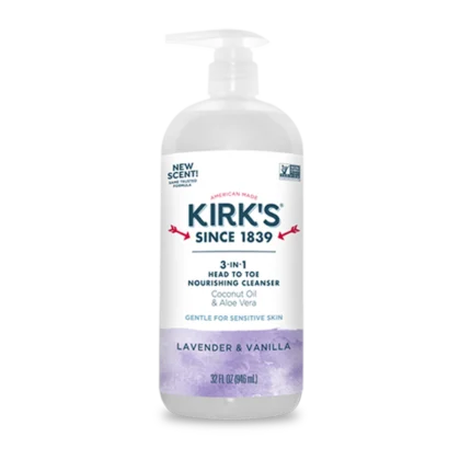 Lavender & Vanilla – 3-in-1 Head To Toe Nourishing Cleanser