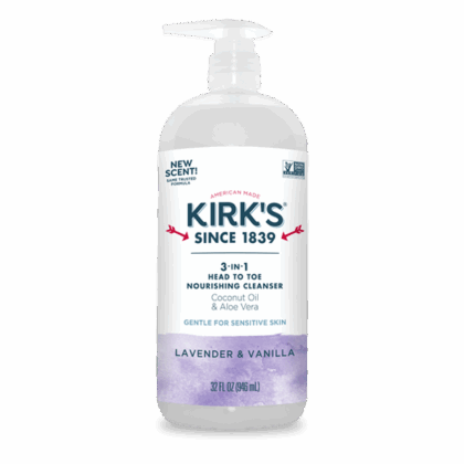 Lavender & Vanilla – 3-in-1 Head To Toe Nourishing Cleanser