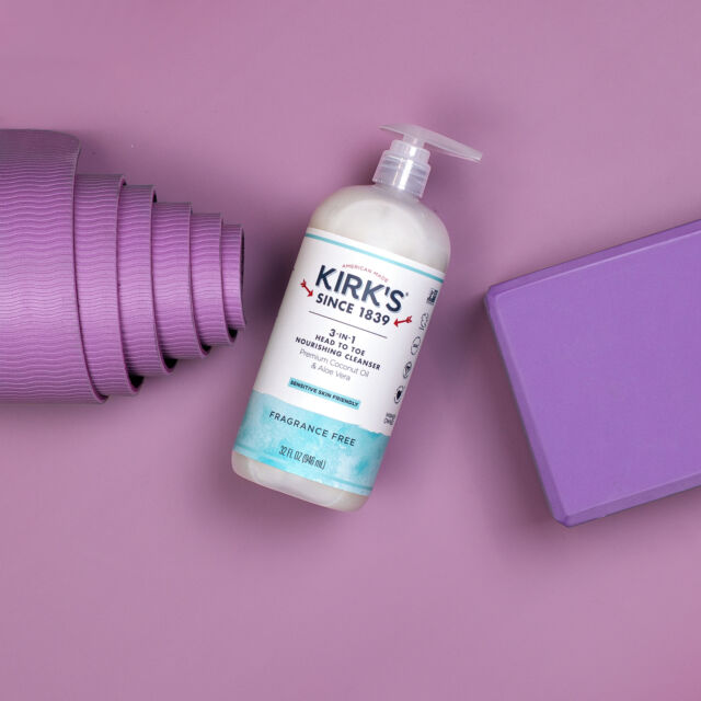 Kirk's 3-in-1 Head to Toe Nourishing Cleanser